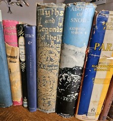 Collection of Old ANTIQUE VINTAGE Books for Decoration 50cm shelf space WB22LOT3
