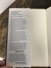 New International Commentary on the Old Testament Ser.: Book of Genesis