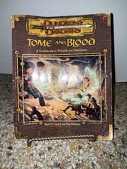 2001 first printing DUNGEONS & DRAGONS Tome & Blood Guidebook Wizards/WOTC