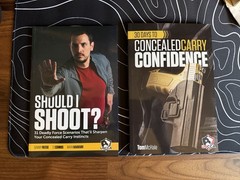 USCCA Should I Shoot & 30 Days to Concealed Carry Confidence Paperback Books