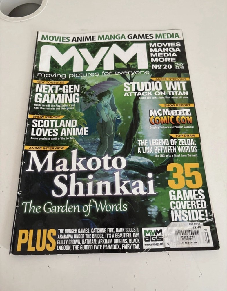 MYM Movies Anime Manga Games Magazine Issue 20