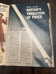 Spiegel Fall Winter 1938 Catalog Over 500 Pages!