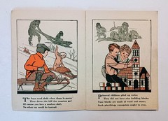 1910’s Presents Past and Present, FREDERICK LOESER Christmas Booklet, Illust. VG