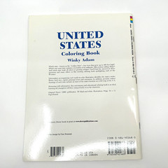 United States Coloring Book, Paperback by Adam, Winky / ISBN 0486401685