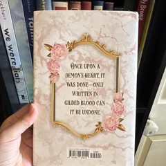 Once Upon a Demon’s Heart K.M. Moronova hardcover English YA fiction novel