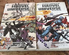 The Official Handbook of the Marvel Universe Deluxe Edition Vol 1 & 2, PBs