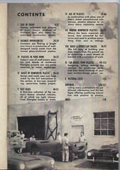 1954, Manual of Plastic Cars, Trend #112, 128 pages. Vintage magazine.