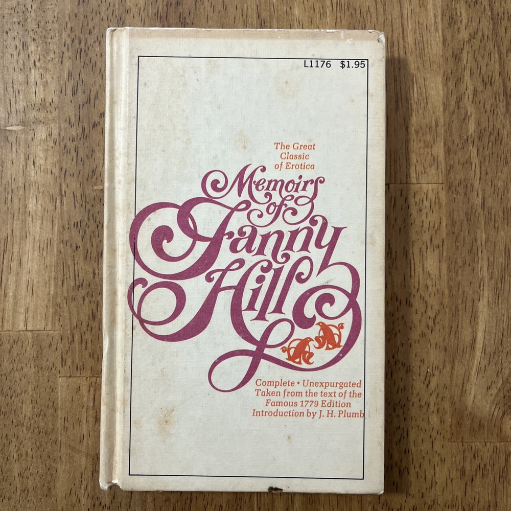 Memoirs Of Fanny Hill 1965 HARDCOVER 8th Printing 221 pages John Cleland Erotica