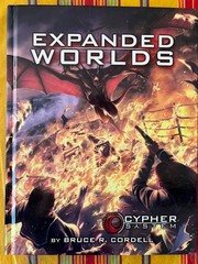 Monte Cook Cypher RPG ~ Expanded Worlds ~ NM 2017 HC ~ Free shipping