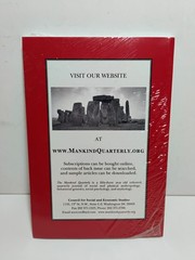 Mankind Quarterly 2013 Vol 2 Winter New In Package