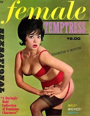 1962 Female Temptress Magazine over 200 Pages of Three Combined Magazines