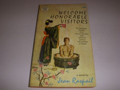 WELCOME HONORABLE VISITORS by JEAN RASPAIL, Crest Book #S430, 1st, 1961, GEISHAS