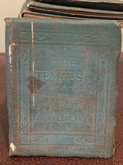 RARE Lot 18 Antique Green Little Leather Library Book 1920 Kipling Wilde Thoreau