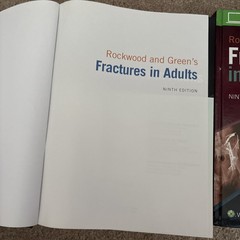 Rockwood and Green’s Fractures in Adults by William Ricci (2019, Quantity Pack)