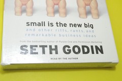Small is the new big and other riffs, rants, business – by Seth Godin – CD Set