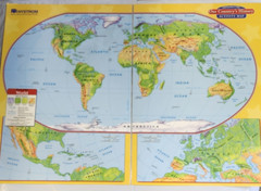 Our Country’s History Activity Map Nystrom (26″ X 19″ Fold-Out Laminated LN