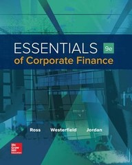 Essentials of Corporate Finance by Bradford Jordan: Used