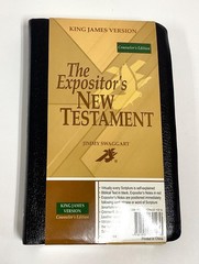 NOS The Expositor’s NEW TESTAMENT Jimmy Swaggart KJV Counselor’s Edition Leather