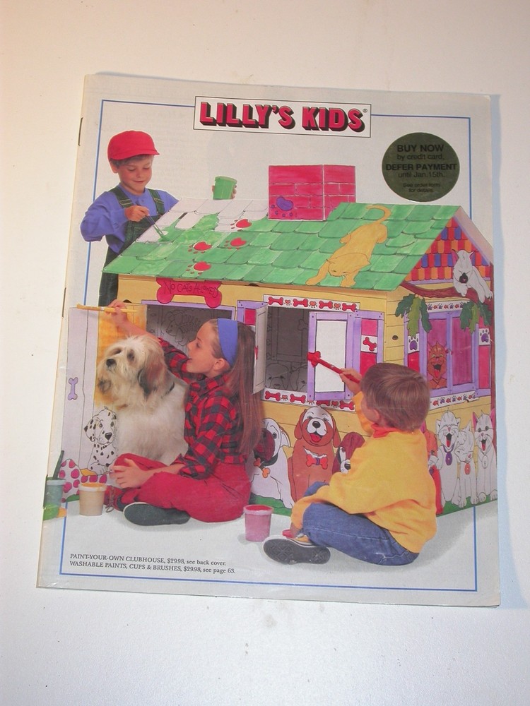Lillys Lilly’s Kids 1992 Gift Toy Catalog Vintage Store Volume 230 64 Pages