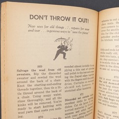 1003 Household Hints and Work Savers Forest Park Houston Texas 128 Pages PB 1951
