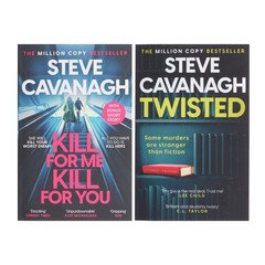 Steve Cavanagh Collection (Twisted & Kill For Me Kill For You) 2 Books