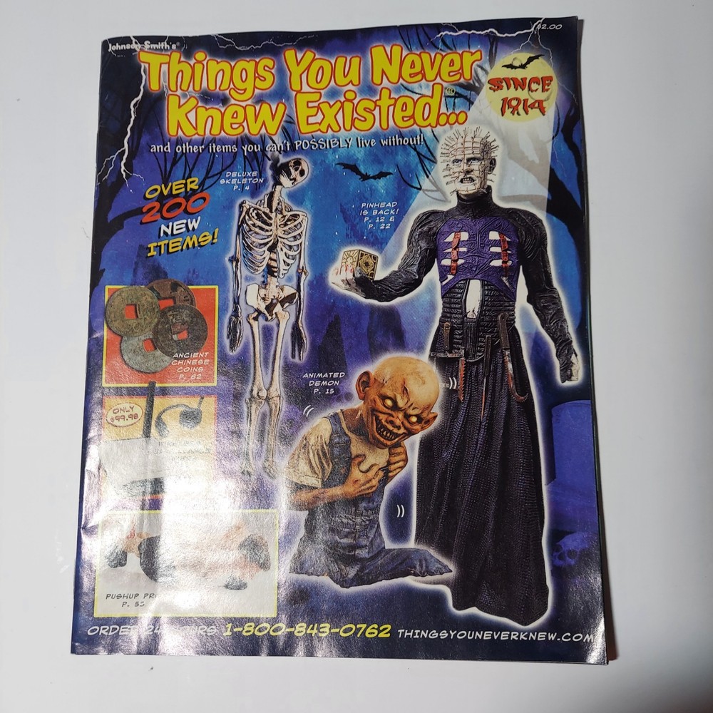 Things You Never Knew Existed Catalog-Horror Pop Culture Mid 2000’s