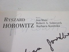 Ryszard Horowitz SIGNED Inscribed 1998 Fine Art Photography Book Monograph
