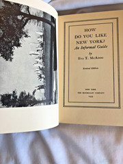 How Do You Like New York?: An Informal Guide 1936 HB by Eva T. McAdoo NEW YORK