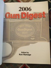 Gun Digest 2006 The World’s Greatest Gun Book 560 Pages Paperback Book