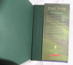 Harry Potter and The Half-Blood Prince 1st American Ed 1st 652 Pages OWL Error