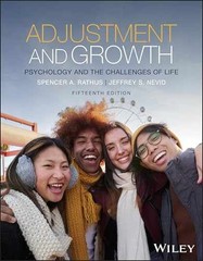 Adjustment and Growth, with eBook – Paperback, by Rathus Spencer A.; – New h