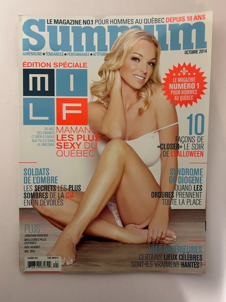 SUMMUM Magazine Octobre 2014 Special Edition Blonde Model Men’s Interest