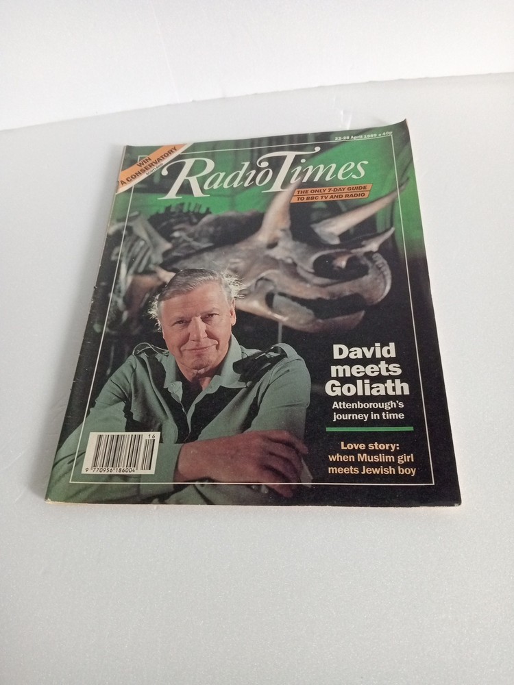 Radio Times 22-28 April 1989 Ed Marinaro, Anne Nightingale, Nigel Mansell