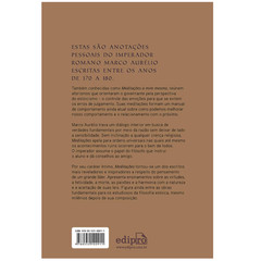 Livro: Meditacoes – Marco Aurelio (Em Portugues do Brasil)