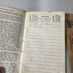 Large Lot Old Diaries Account Books Willin Family of Kentucky 1880s – 1910’s