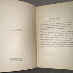 German Exercises Book II Material to Translate into German by Stein 1900