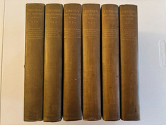 1931-1932 Dryden the Dramatic Works, Six Volume Set, Nonesuch Press, #549 of 750