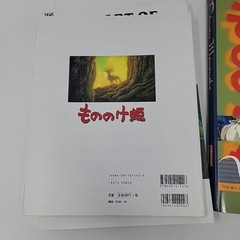Lot of 3 Princess Mononoke Film Art Books Miyazaki Japanese