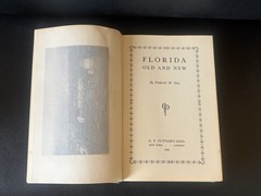 RARE FIND! Florida Old & New HB By Frederick W Dau 1934