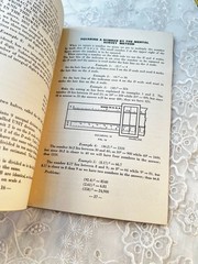 Vintage Lawrence Slide Rule Instruction Booklet