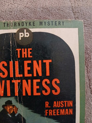 Silent Witness by R Austin Freeman Vintage 1942 Pocketbook Paperback Good