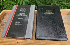RARE OOP VG! Cruden’s Complete Concordance Black Bonded Leather w/box!