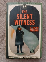 Silent Witness by R Austin Freeman Vintage 1942 Pocketbook Paperback Good