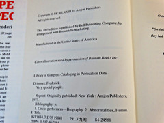 Very Special People, Frederick Drimmer, Bell Publishing 1985