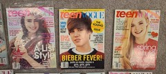 Teen Vogue Fashion Model Y2K Music Runway Magazine Lot Girls catalog Ad 2012