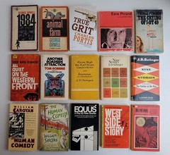 Vintage Paperback Books PICK 1: Horror books, Sci-Fi, Salinger, Baldwin, Capote