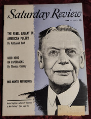 Saturday Review Magazine June 11 1955 ANDRE SIEGFRIED ALLAN NEVINS NATHANIEL BUR