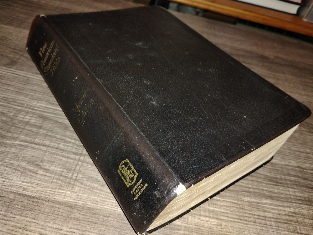 New American Standard Bible Reference Edition 1971 Foundation Lockman Bl Leather