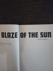 Blaze of the Sun: Jean Hougron, 1954, Farrar, Straus, Young -1st/1st HC VG