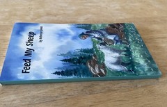Feed My Sheep Poetry Book By Rebecca Janes , Glenn Emmons (Painter)
